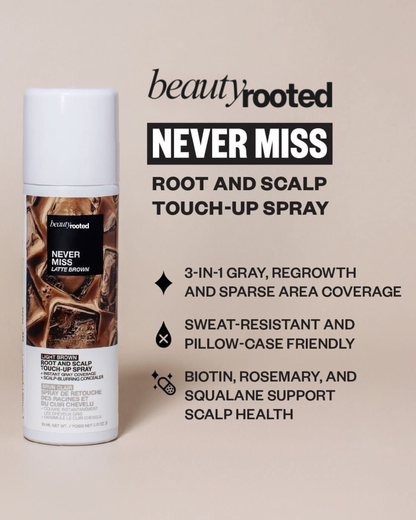 Never Miss Root and Scalp Touch-Up Spray